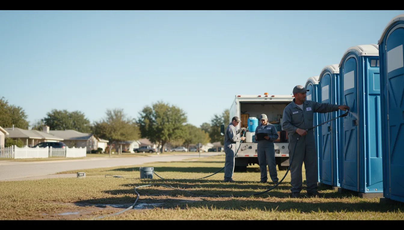 Long-Term Portable Toilet Rental in Pennington, AL near me